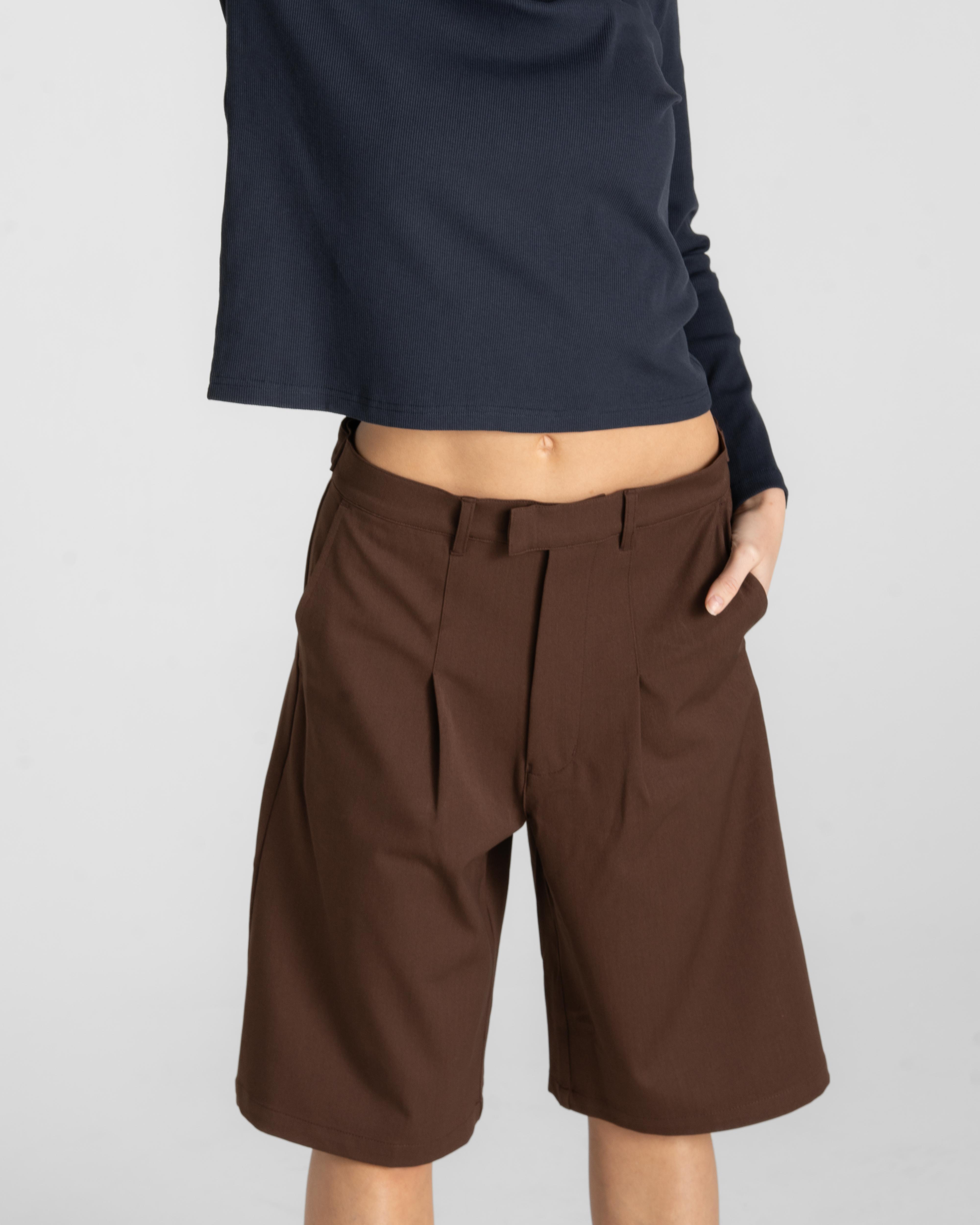 Bermuda Shorts Brown Dame
